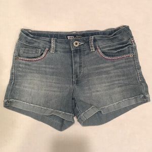 Levi’s girl’s Jean shorts 12 Reg